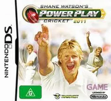 Shane Watson's Power Play Cricket 2011 (Australia) box cover front